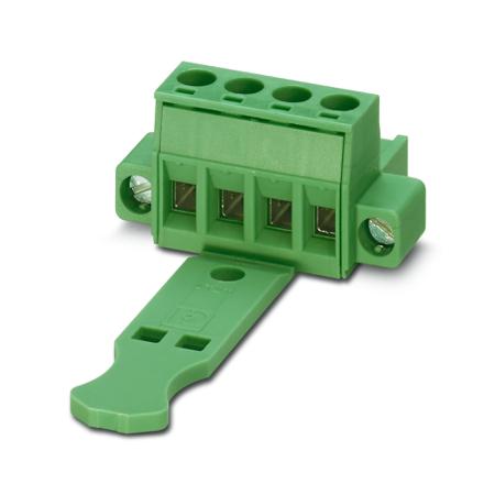 1810451 Phoenix Contact, 5.08mm Pitch, MSTB 2.5/ 4-STZF-5.08, 4 Way, Pluggable Terminal Block, Plug, Screw Termination,