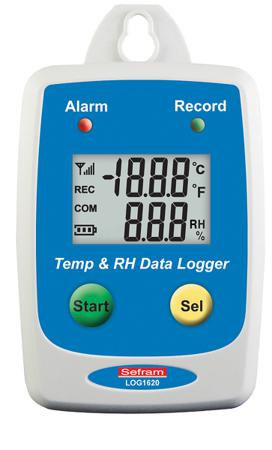 SEFRAM LOG 1620 Sefram LOG 1620 Temperature Data Logger, USB - RS Calibration