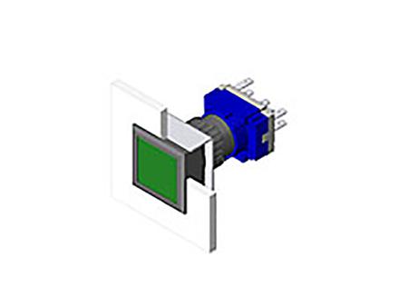 61-1200.0 EAO Illuminated Push Button Switch for Use with Series 61 Switches