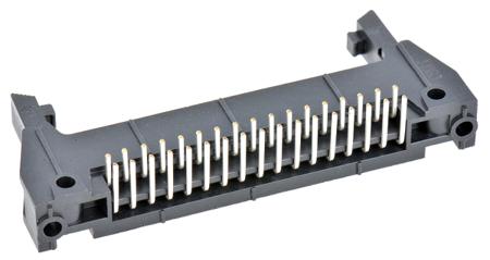 N3431-5302RB 3M 3000 Series Right Angle Through Hole PCB Header, 34 Contact(s), 2.54 mm Pitch, 2 Row, Shrouded