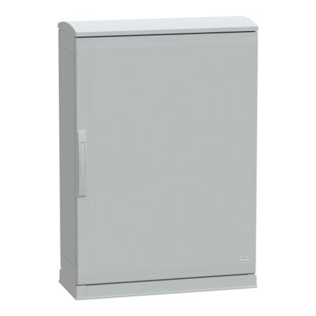 NSYPLAZT1073G Schneider Electric Thalassa Series Fibreglass Reinforced Polyester Single-Door-Door Floor Standing Enclosure, Opaque