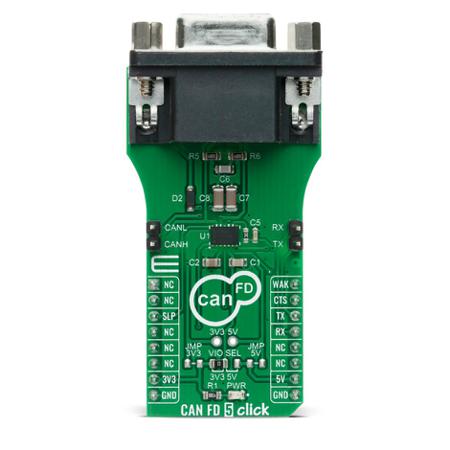 MIKROE-4286 MikroElektronika , CAN FD 5 Click Development Kit for HS CAN Networks for UJA1162A