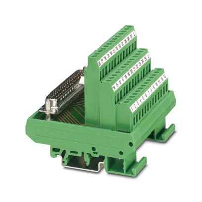 2294351 Phoenix Contact 25-Contact Interface Module, Screw, 2.5A