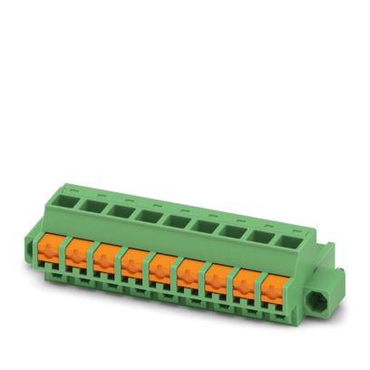1861535 Phoenix Contact, 5.08mm Pitch, FKCOR, 9 Way, , Pluggable Terminal Block, Plug, Screw Mount, Push In Spring Termination,