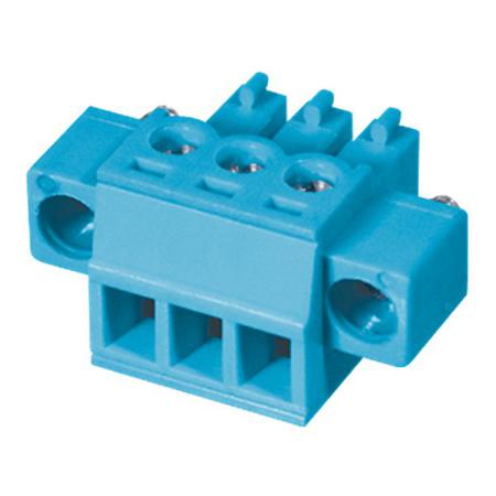 TBP02P1W-381-10BE Same Sky, 3.81mm Pitch, 10 Way, Pluggable Terminal Block, Plug, Screw Mount,