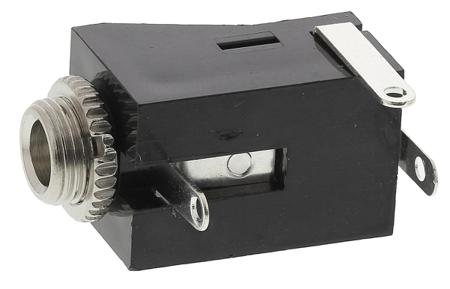 IEM101-3 Belden 3.5 mm Chassis Mount Mono Jack Plug