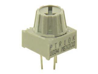 72PTR10KLF 10kΩ, Through Hole Trimmer Potentiometer 0.5W Top Adjust TT ElectronicsBI, 72