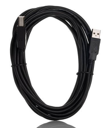 USB2HAB5M StarTech.com USB 2.0, Male USB A to Male USB B, 480Mbps, 5m