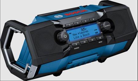 06014A3170 Bosch Work Site Radio, 18 V, FM, DAB+, 2.5 Kg