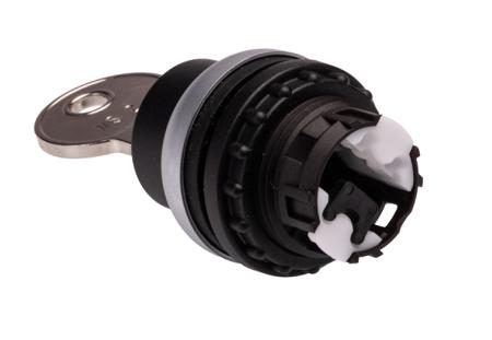 111778-M22-WRS-MS2 Eaton M22 Key Switch Head - 2 Position, Latching, 22mm cutout