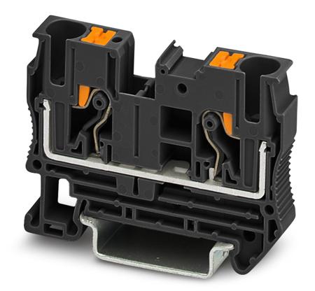 3211814 Phoenix Contact  PT 6 Series Black, 10mm², Push In Termination, ATEX, IECEx