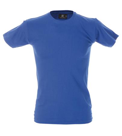 988632-M-ROYAL JRC Royal Blue 100% Cotton Short Sleeve T-Shirt, UK- M, EUR- M