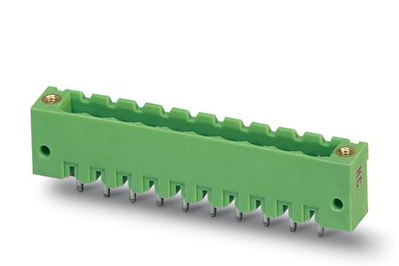 1924428 Phoenix Contact, 5.0mm Pitch, MSTBV 2.5 HC/ 3-GF, 3 Way, Pluggable Terminal Block, Header, Solder Termination,