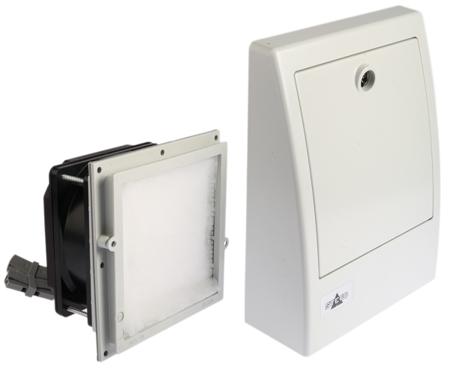 01821.0-00 STEGO Filter Fan, 230 V ac, AC Operation, 20m³/h Filtered, IP55, 224 x 165mm