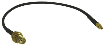 CBA-SMAF-MMCXM RF Solutions CBA Series Female SMA to Male MMCX, 200 mm 50 Ω