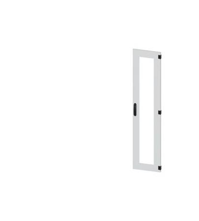 8MF1840-2UT14-0BE2 Siemens 8MF18 Series Glass, Steel RAL 7035 Glazed Door, 1800mm H, 400mm W for Use with SIVACON 8MF1