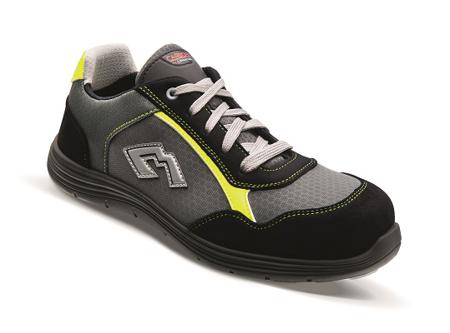 BUZZS30GR41 LEMAITRE SECURITE BUZZ S3 Unisex Grey Composite Toe Capped Safety Trainers, UK 7, EU 41