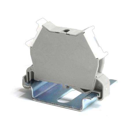 262-4267 RS PRO Grey Non-Fused Terminal Block, 1.5mm², 1-Level, Cage Clamp Termination