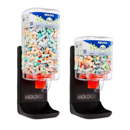 785001 Moldex Spark Plugs® PlugStation 500 Series Multi Colour Reusable Uncorded Ear Plugs, 35dB Rated, 500 Pairs