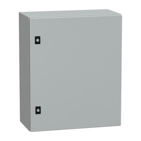 NSYCRN65250P Schneider Electric Spacial CRN Series Steel Wall Box, IP66, 600 mm x 500 mm x 250mm