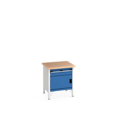 41002007-11V Bott 41002007.11V Sheet Steel Workbench, 840mm x 750mm x 750mm