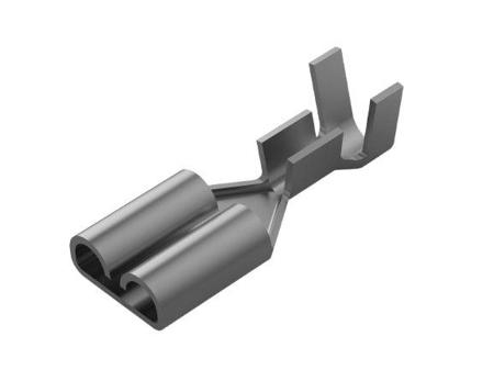 170181-2 TE Connectivity FASTON 205 Series Receptacle Crimp Contact, 22AWG Min, 18AWG Max
