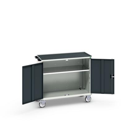 16927064.19 Bott 2 Door Sheet Steel Floor Standing Cabinet, 1050 x 550 x 965mm