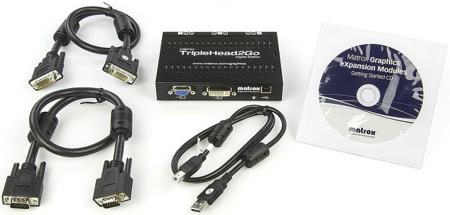 T2G-D3D-IF Matrox 1 x 3 DVI Multi-Monitor Adapter