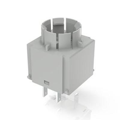 1.20.123.035/0000 RAFI RAFIX 16 Series Switch Block for Use with Emergency Stops And Actuators With Two Actuating Directions, 35V, DPST