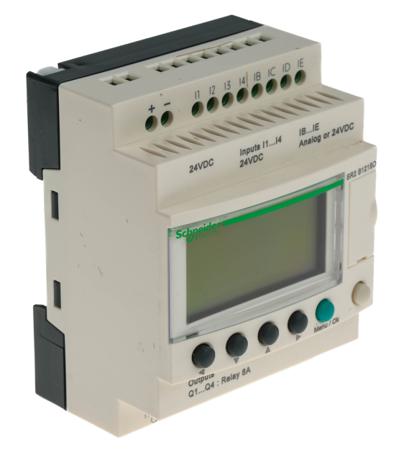 SR2B121BD Schneider Electric Zelio Logic Series Logic Module, 24 V dc Supply, Relay Output, 12-Input, Analogue, Discrete Input