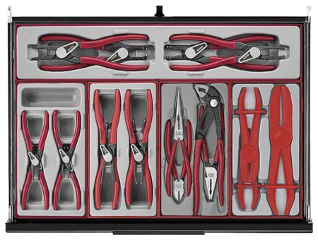 TKS26B1033T Teng Tools 3 Piece Electricians Tool Kit Tool Kit with Trolley