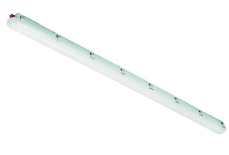 286-503 RS PRO 40 → 80W LED Batten Light, 100 → 240V ac LED Batten, 1 Lamp, Anti-corrosive, 1800mm Long, IP65