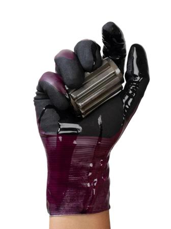 64226-11B ATG 64226 Purple Nitrile Butadiene Rubber Glove, Size 11, NBR Coating