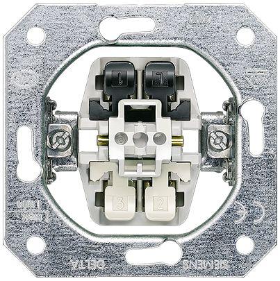 5TD2114-0KK Siemens 1 Way Rocker Switch Grid Module 10A, DELTA Series