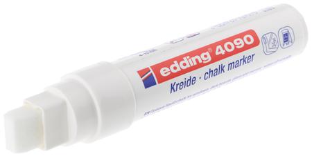 4090-049 Edding Broad, Extra Broad, Medium Tip White Marker Pen