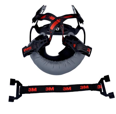 7100180703 3M ABS Red Hard Hat Cradle, X5500 Safety Helmet