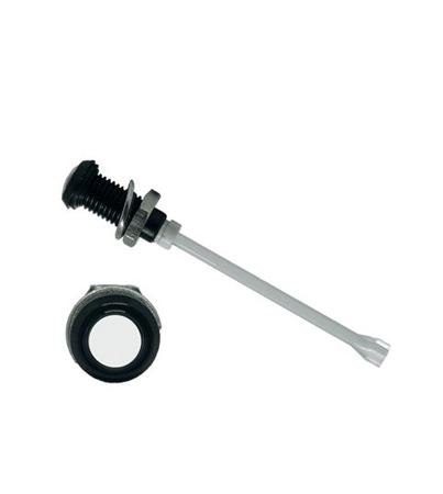 RHD-1640-F9P67PR  Bivar, Panel Mount Vertical LED Light Pipe, Clear Round Lens