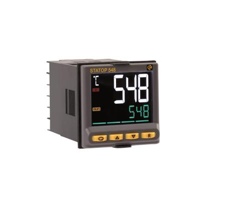 LST548C-001 Pyro Controle STATOP 500 Panel Mount PID Temperature Controller, 45mm 1 dedicated Input, 2 Output Relay, 100 →