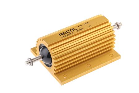 HS200 33R J Arcol, 33Ω 200W Wire Wound Chassis Mount Resistor  ±5%