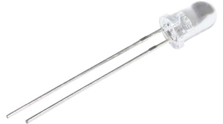 RND-135-00178 RND3.6 V Blue LED T-1 3/4 (5mm) Through Hole, RND RND 135-00178