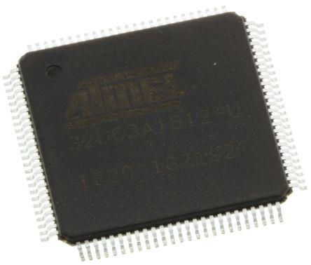 AT32UC3A1512-AUT 32bit Microcontroller, AVR32, 512K