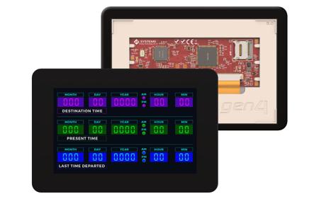 gen4-uLCD-50DT-SB 4D Systems  TFT LCD Colour Display / Touch Screen, 5in, 800 x 480pixels