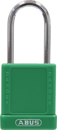 77570 ABUS Key Aluminium Padlock, 6.35mm Shackle, 40.08mm Body