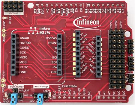 OPTIGATRUSTADAPTERTOBO1 Infineon OPTIGA Trust Adapter Adapter Evaluation Board
