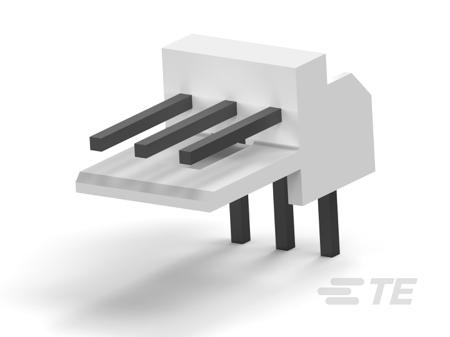 171826-3 TE Connectivity EI Series Horizontal Board PCB Header, 3 Contact(s), 5 mm Pitch, 1 Row, Shrouded