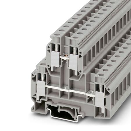 2772077 Phoenix Contact  UKKB 10 Series Grey, Double-Level, Screw Termination