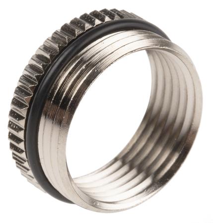 53001030-52003840 Lapp Reducer Cable Gland With Locknut, Brass Nickel Plated PG16-PG13