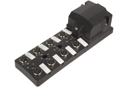 090700022200 HARTING Har-SAB Series Sensor Box, M12, 5 way, 8 port
