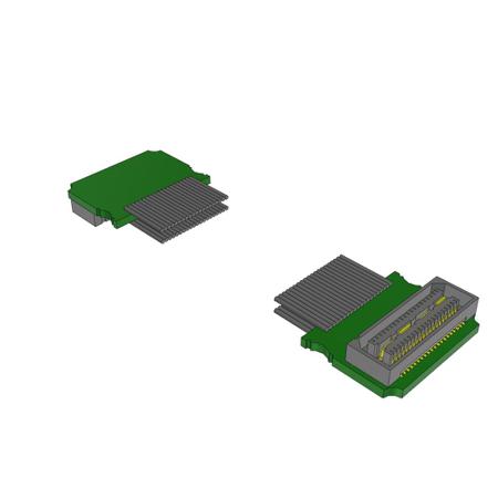 EQCD-020-20-00-SBR-STL-1-N Samtec Inc. EQCD-020-20.00-SBR-STL-1-N