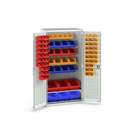 40021130-16V Bott 2 Door Sheet Steel Floor Standing Cupboard, 1050 X 650 X 2000mm